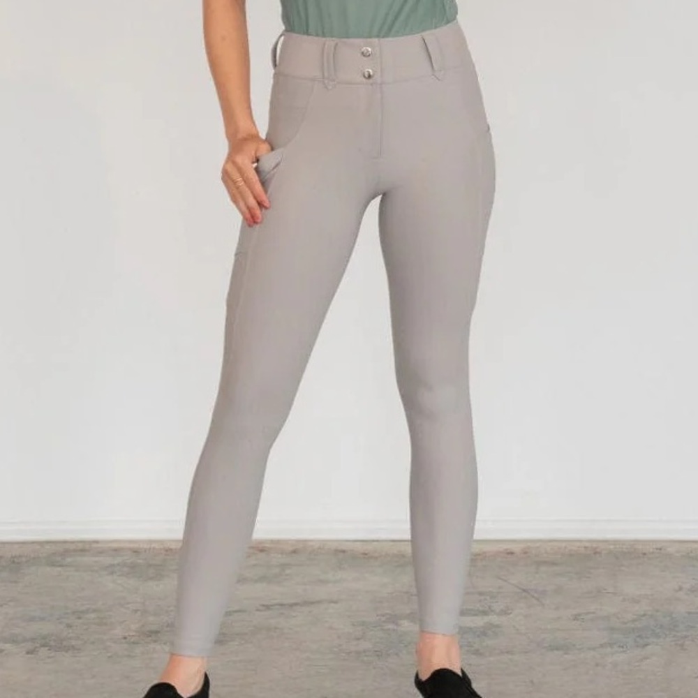 Free Ride Tan Lux Zip Breech
